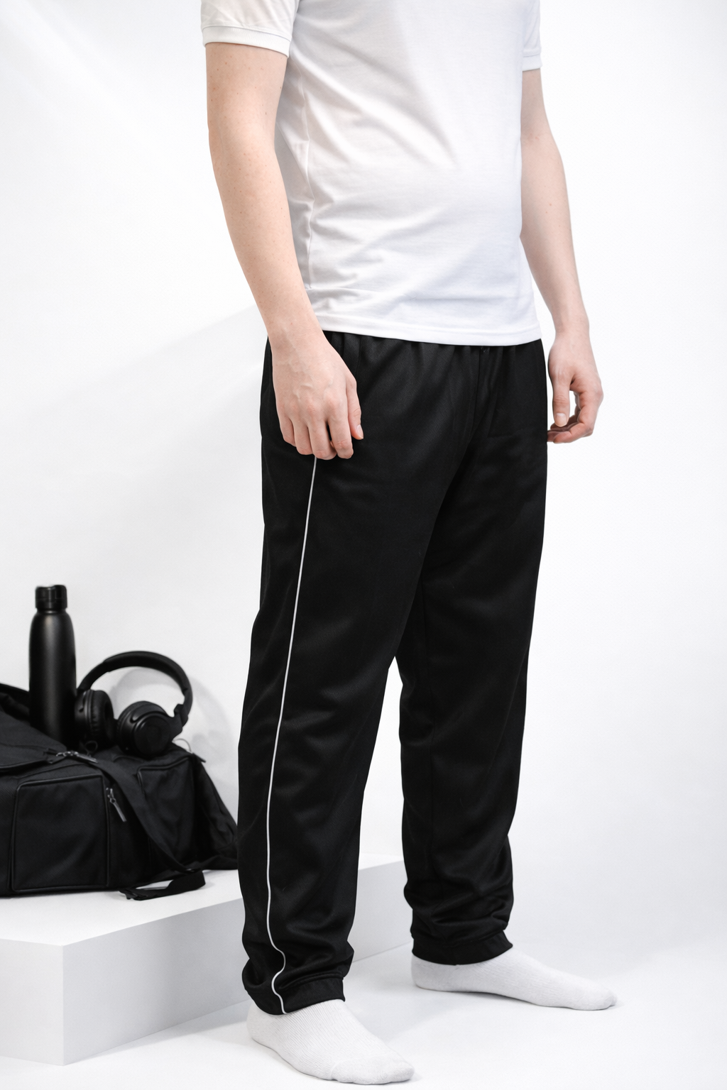 Black Track Pants